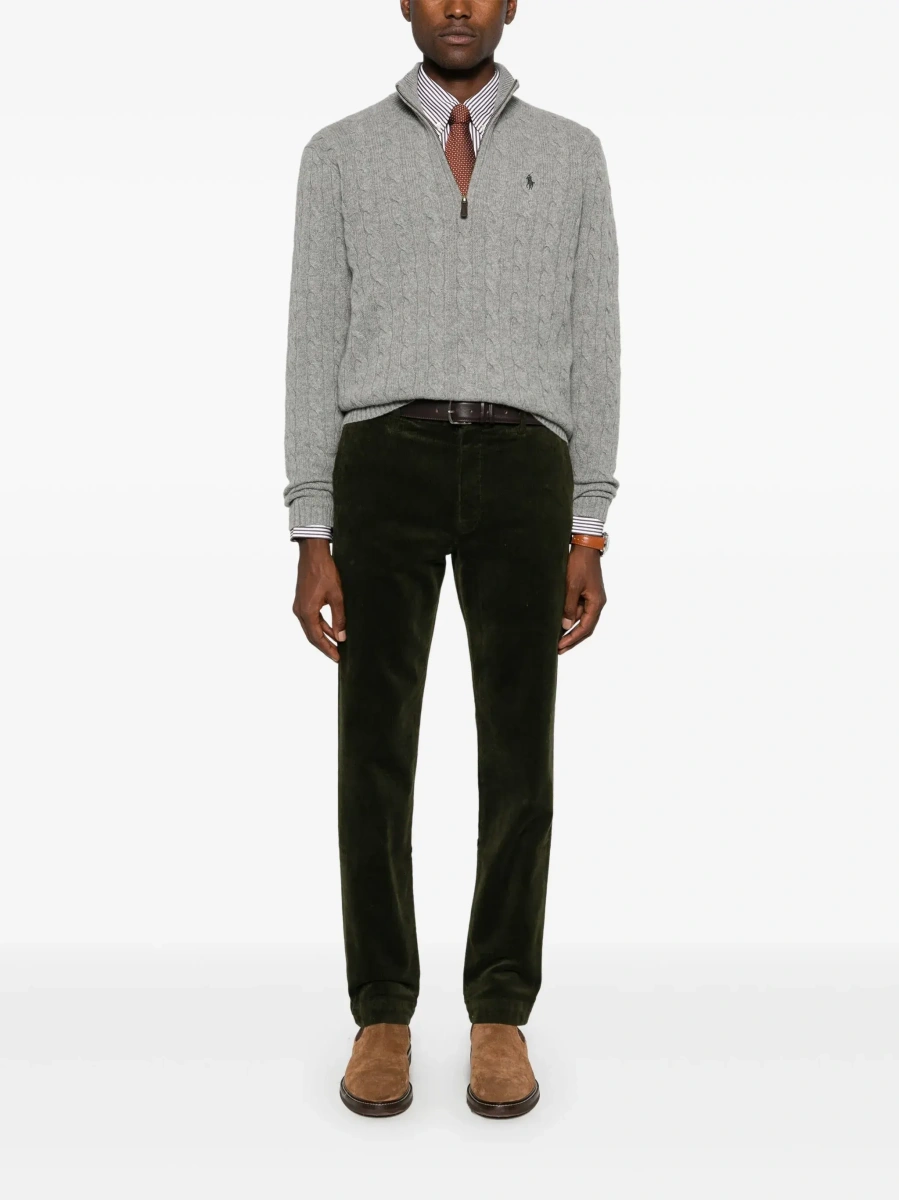 Pulover Ralph Lauren gri din casmir - Img 4