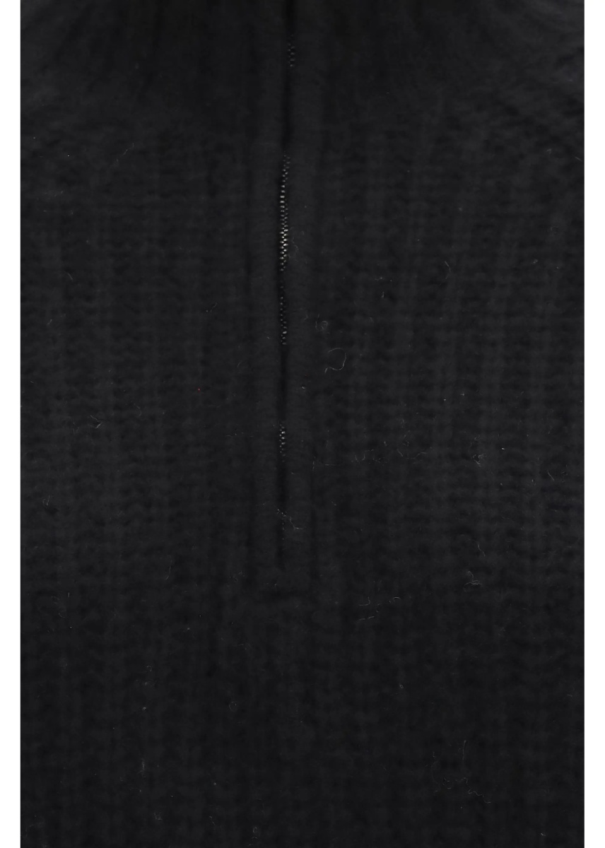Pulover Ribbed Troyer Sweater with zip - Img 3