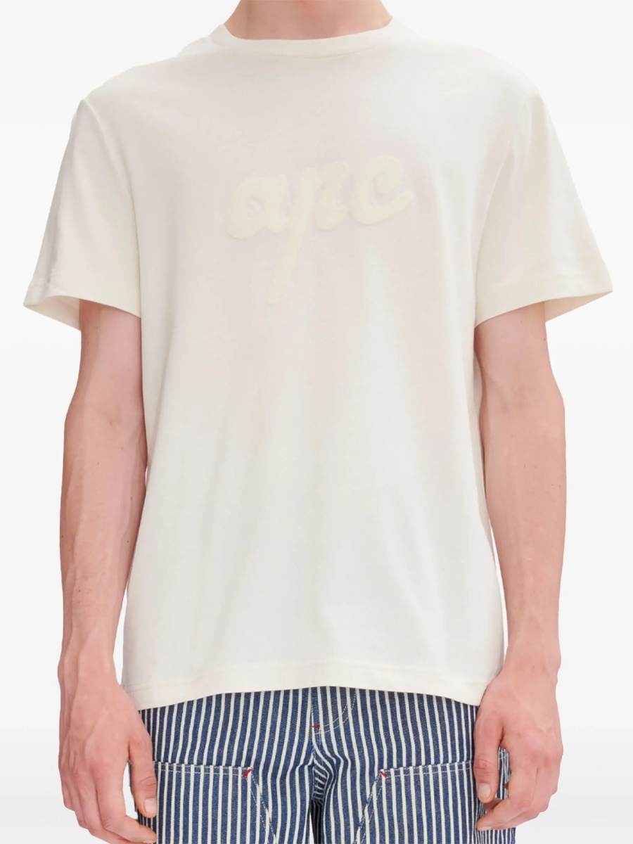 Pulover tricotat A.P.C. neutru - Img 4