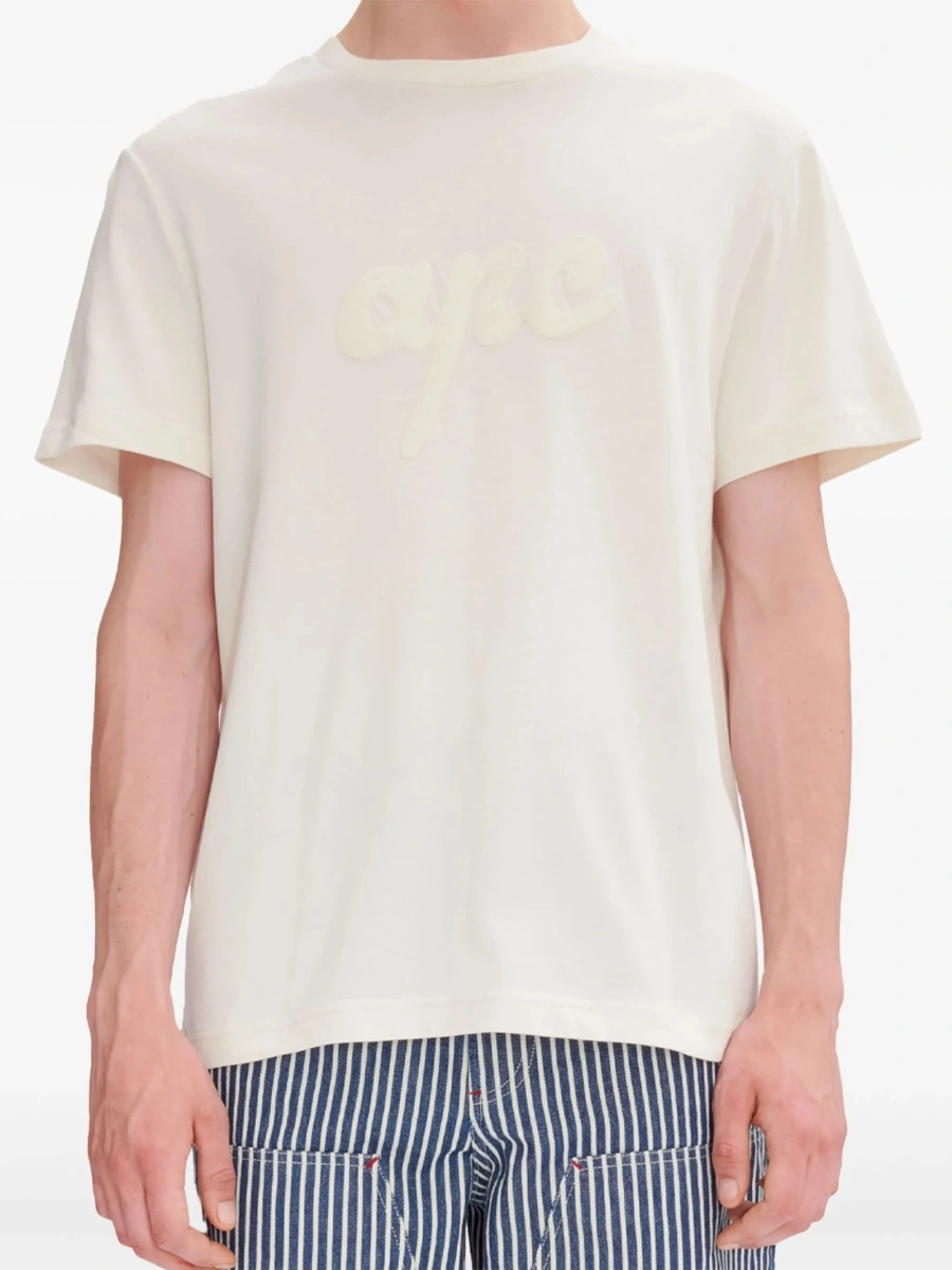 Pulover tricotat A.P.C. neutru - Img 4