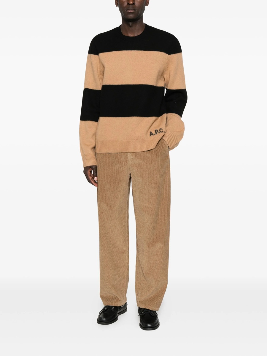Pulover tricotat A.P.C. neutru - Img 2