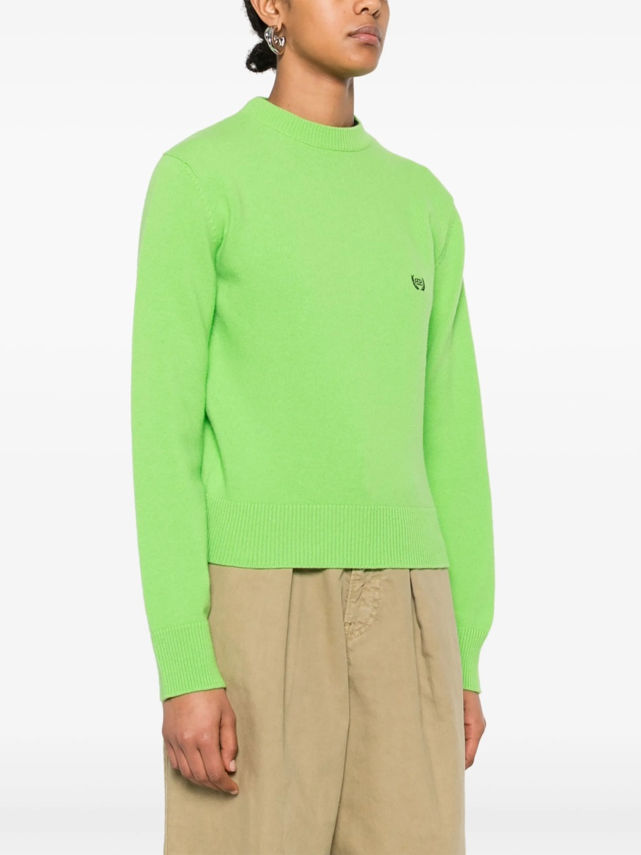 Pulover tricotat Balenciaga verde - Img 3