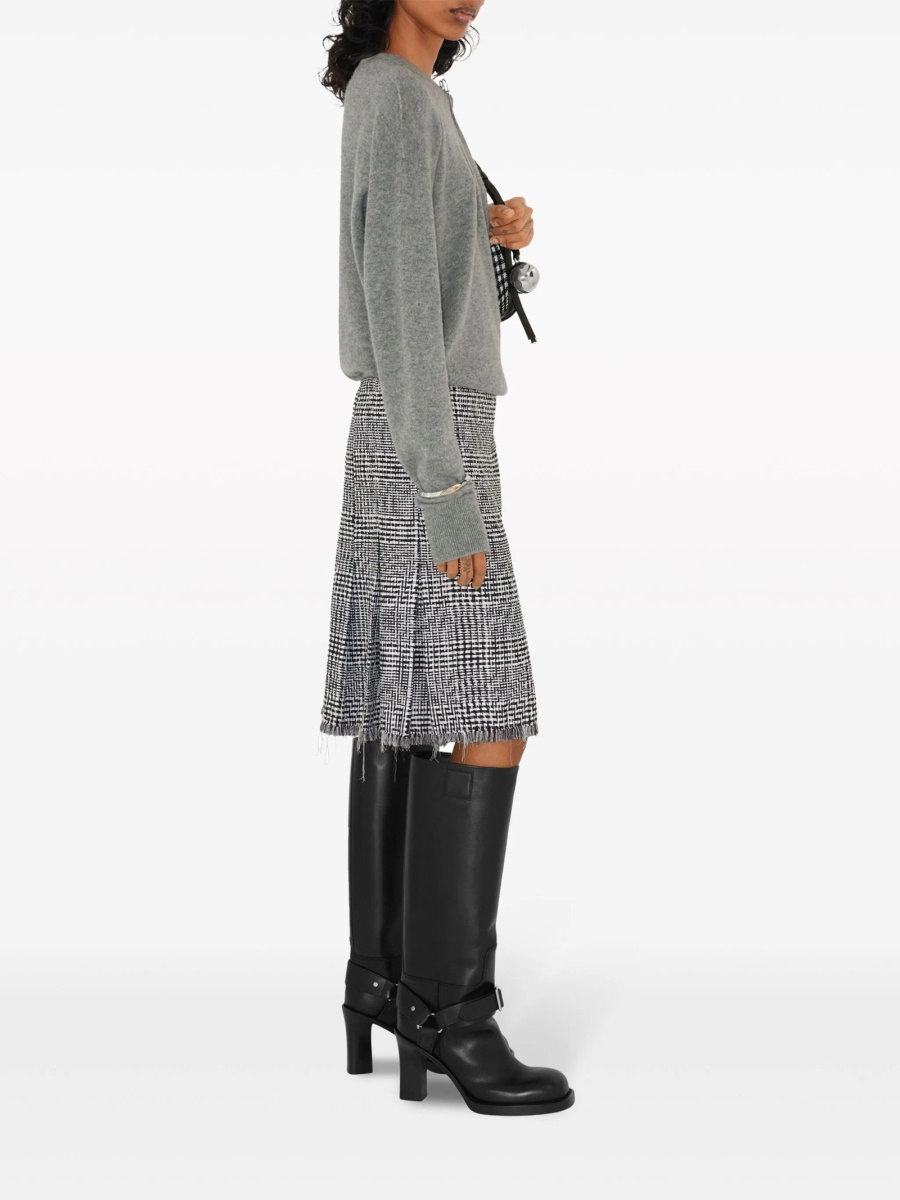 Pulover tricotat Burberry gri - Img 3
