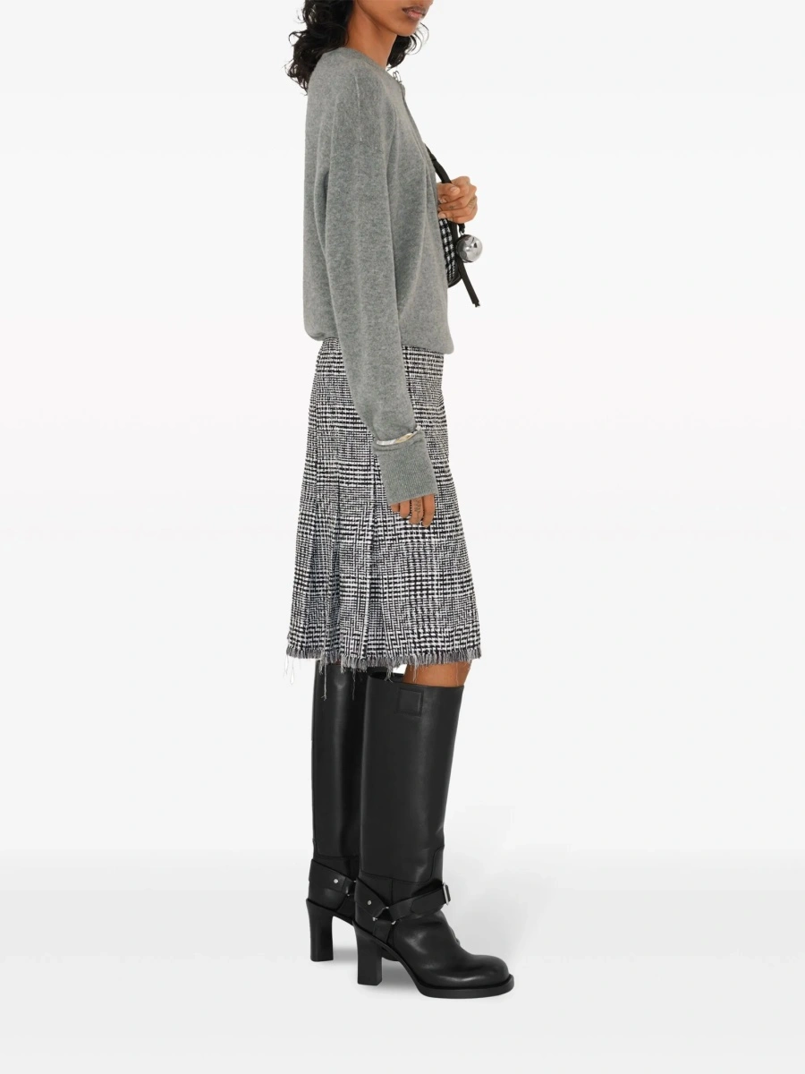 Pulover tricotat Burberry gri - Img 3