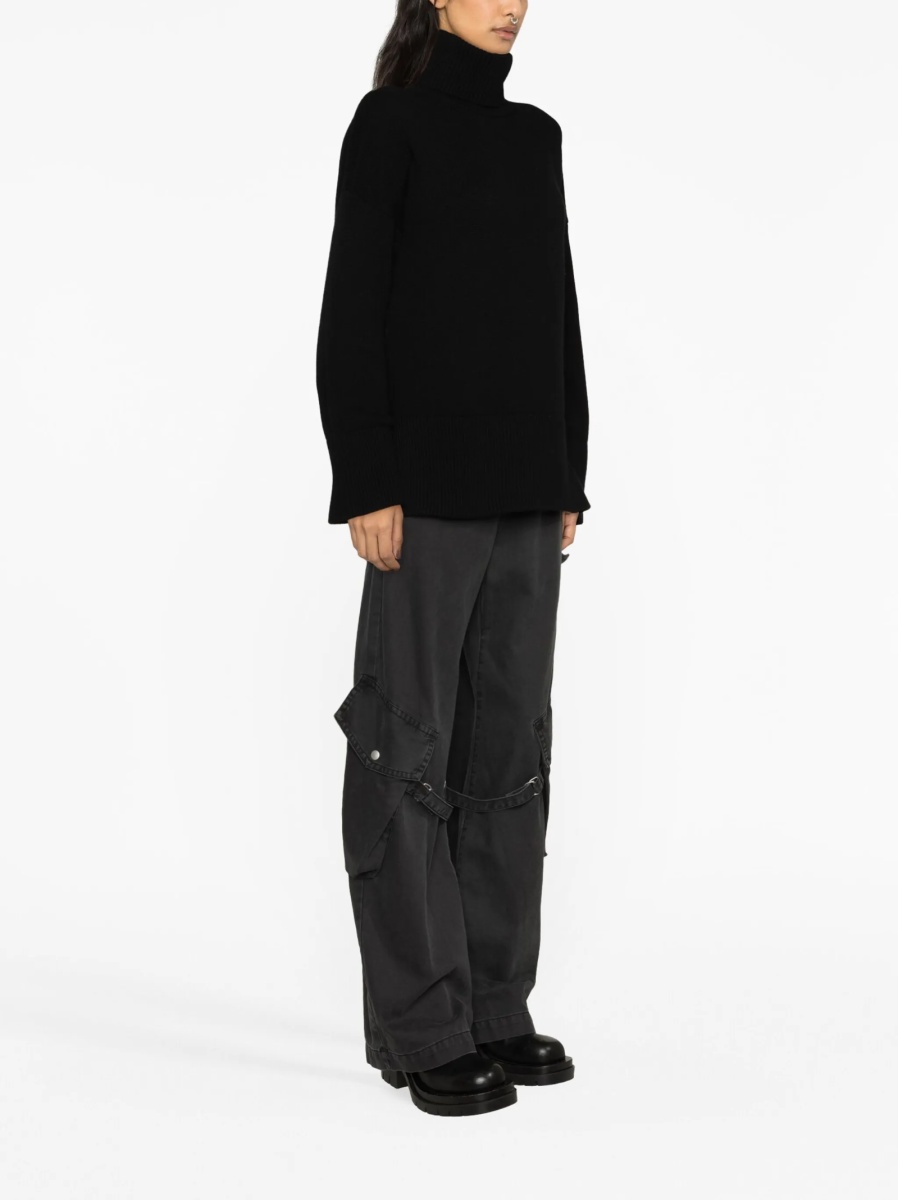 Pulover tricotat CANADA GOOSE negru - Img 3