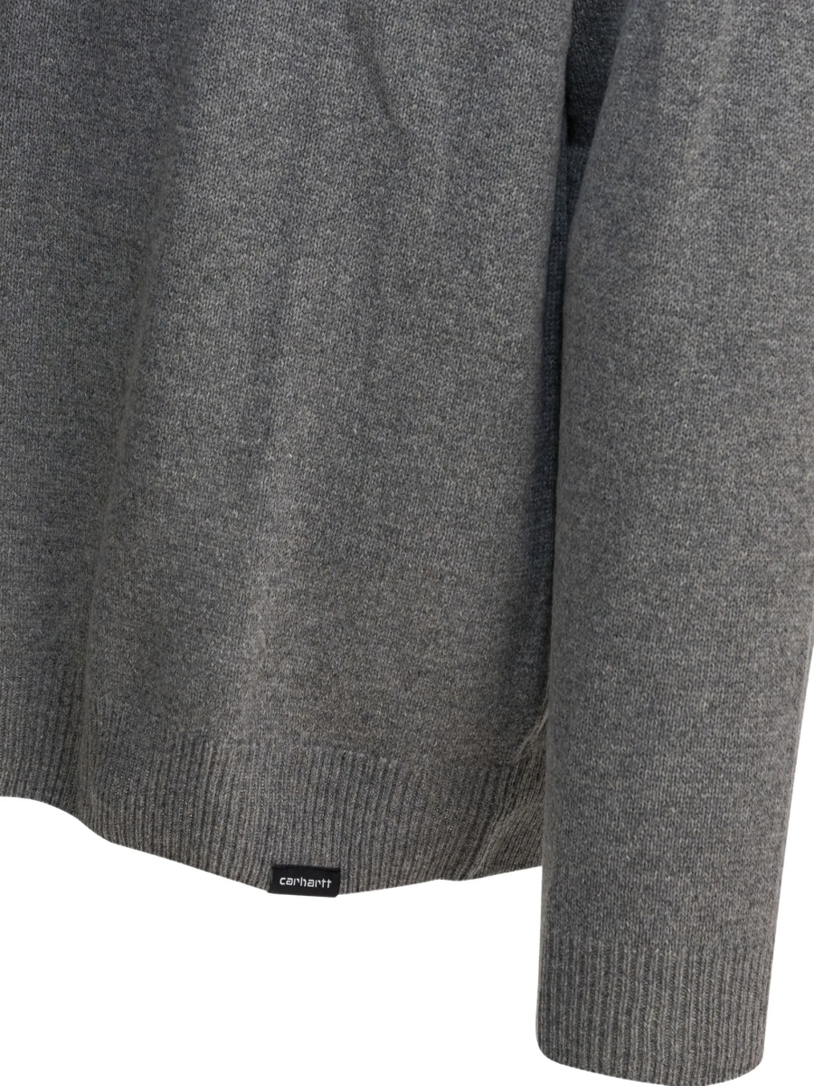 Pulover tricotat Carhartt gri - Img 4