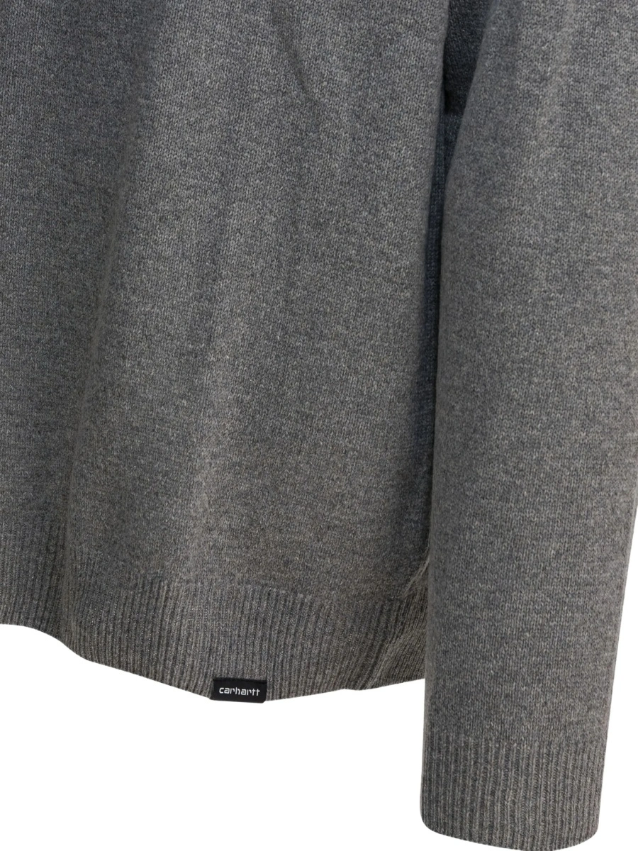 Pulover tricotat Carhartt gri - Img 4