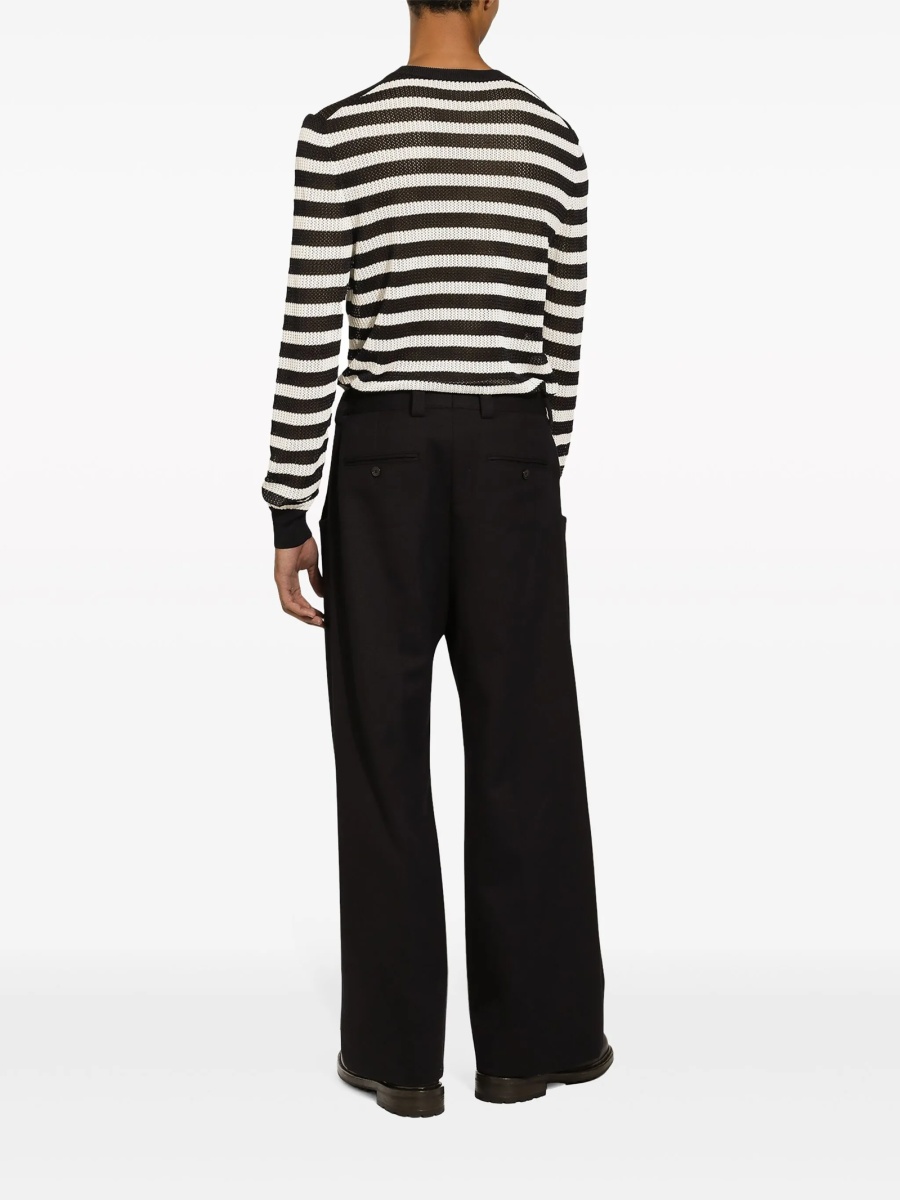 Pulover tricotat Dolce &amp; Gabbana albastru - Img 4