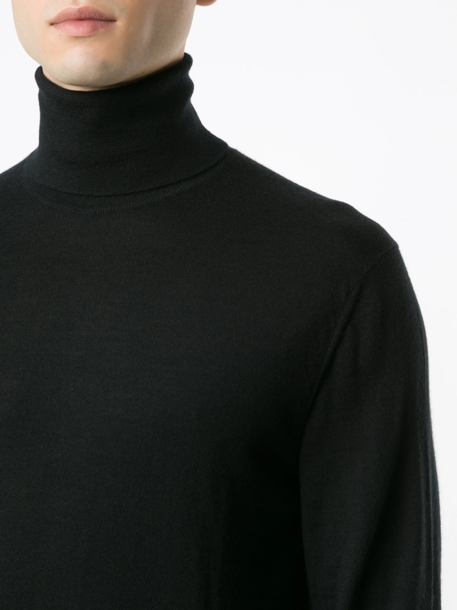 Pulover tricotat Dolce &amp; Gabbana negru - Img 5
