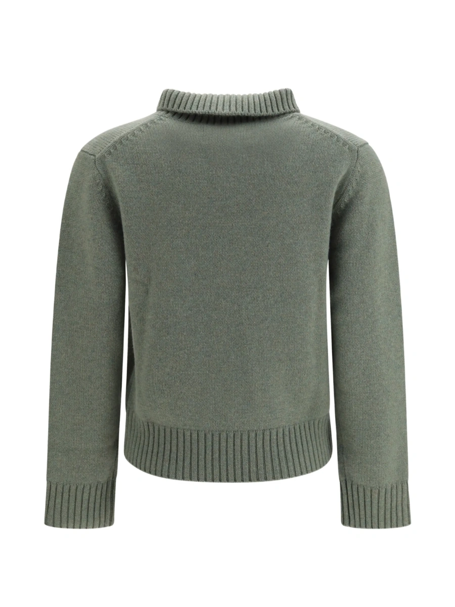 Pulover tricotat EXTREME CASHMERE verde - Img 2