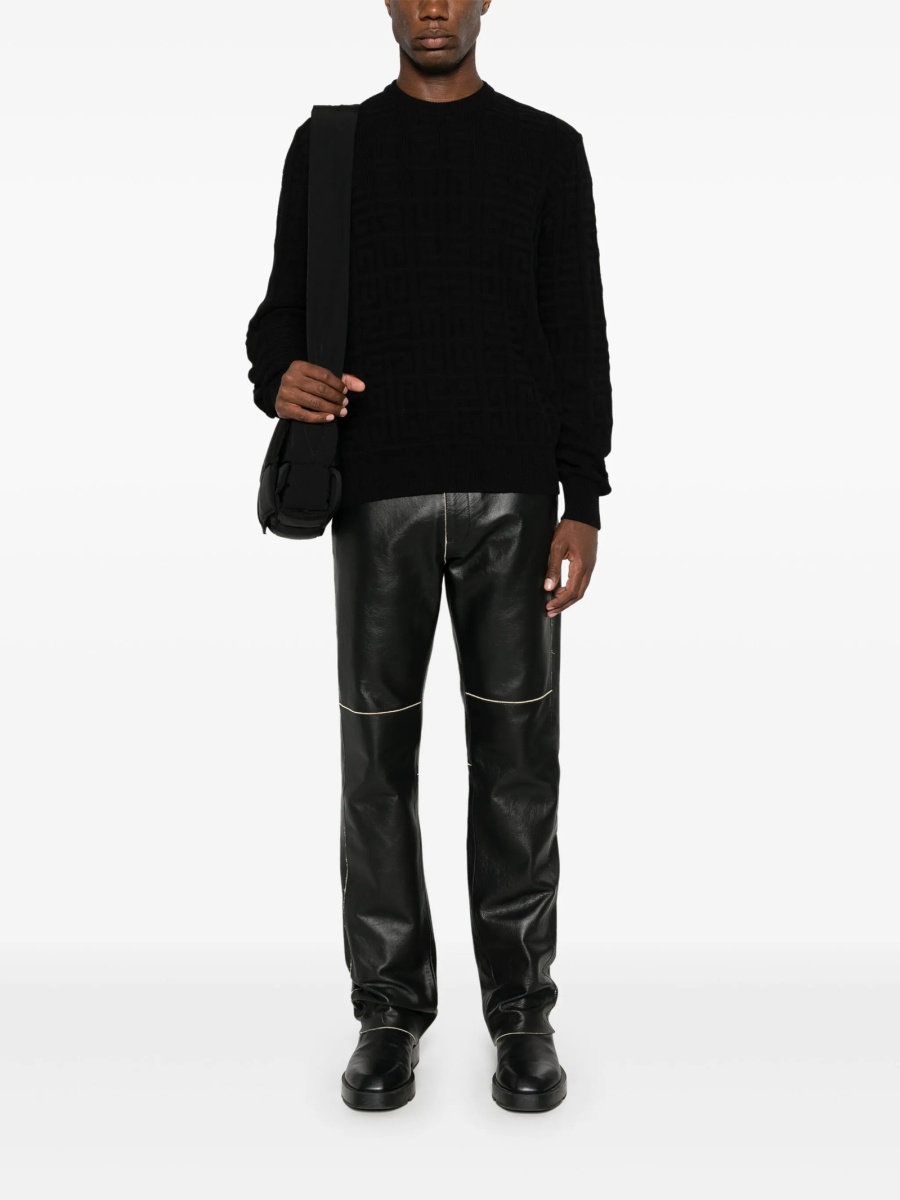 Pulover tricotat Givenchy negru - Img 2