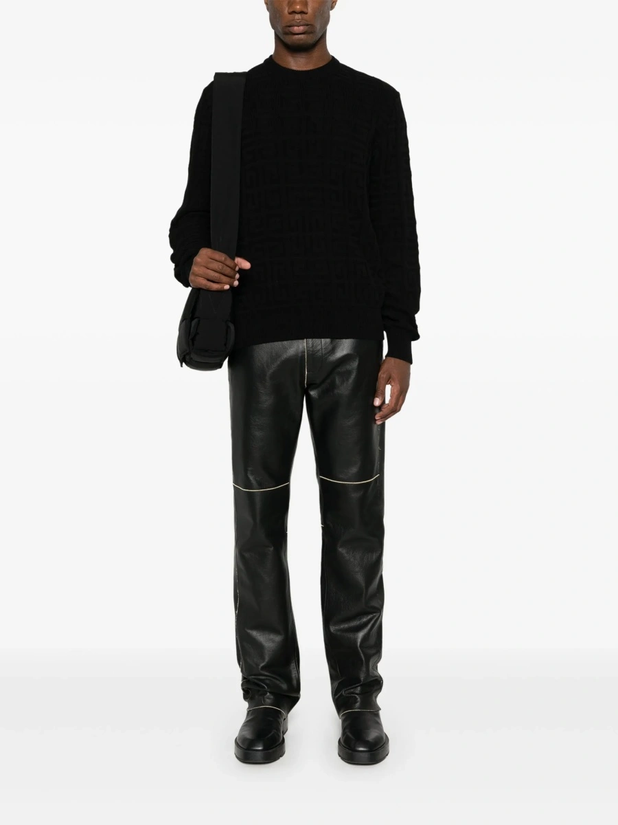 Pulover tricotat Givenchy negru - Img 2