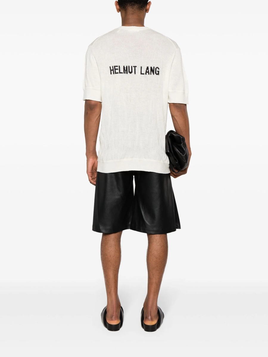 Pulover tricotat HELMUT LANG neutru - Img 2