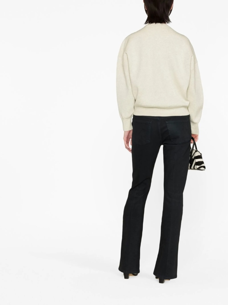 Pulover tricotat ISABEL MARANT ETOILE gri - Img 3