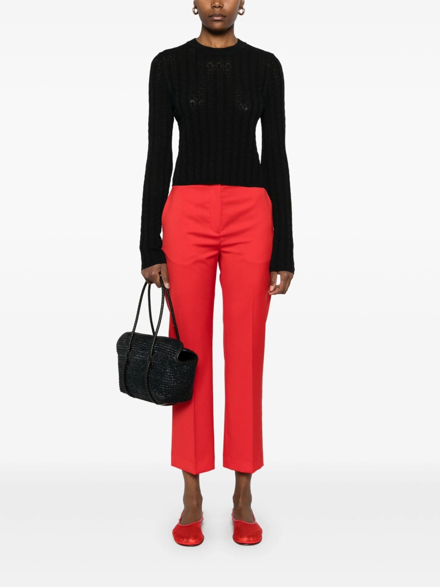 Pulover tricotat Loulou Studio negru - Img 2