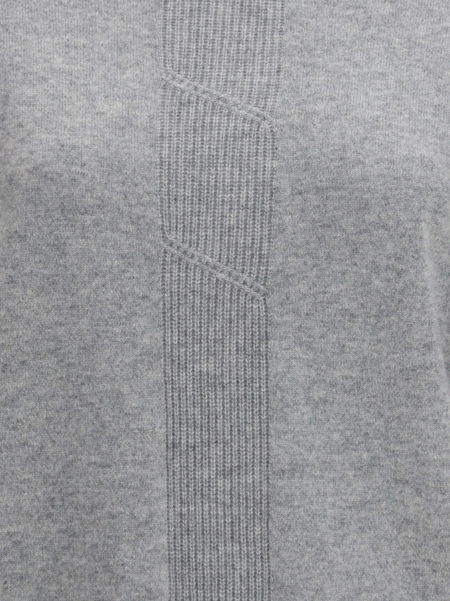 Pulover tricotat Max Mara gri - Img 3