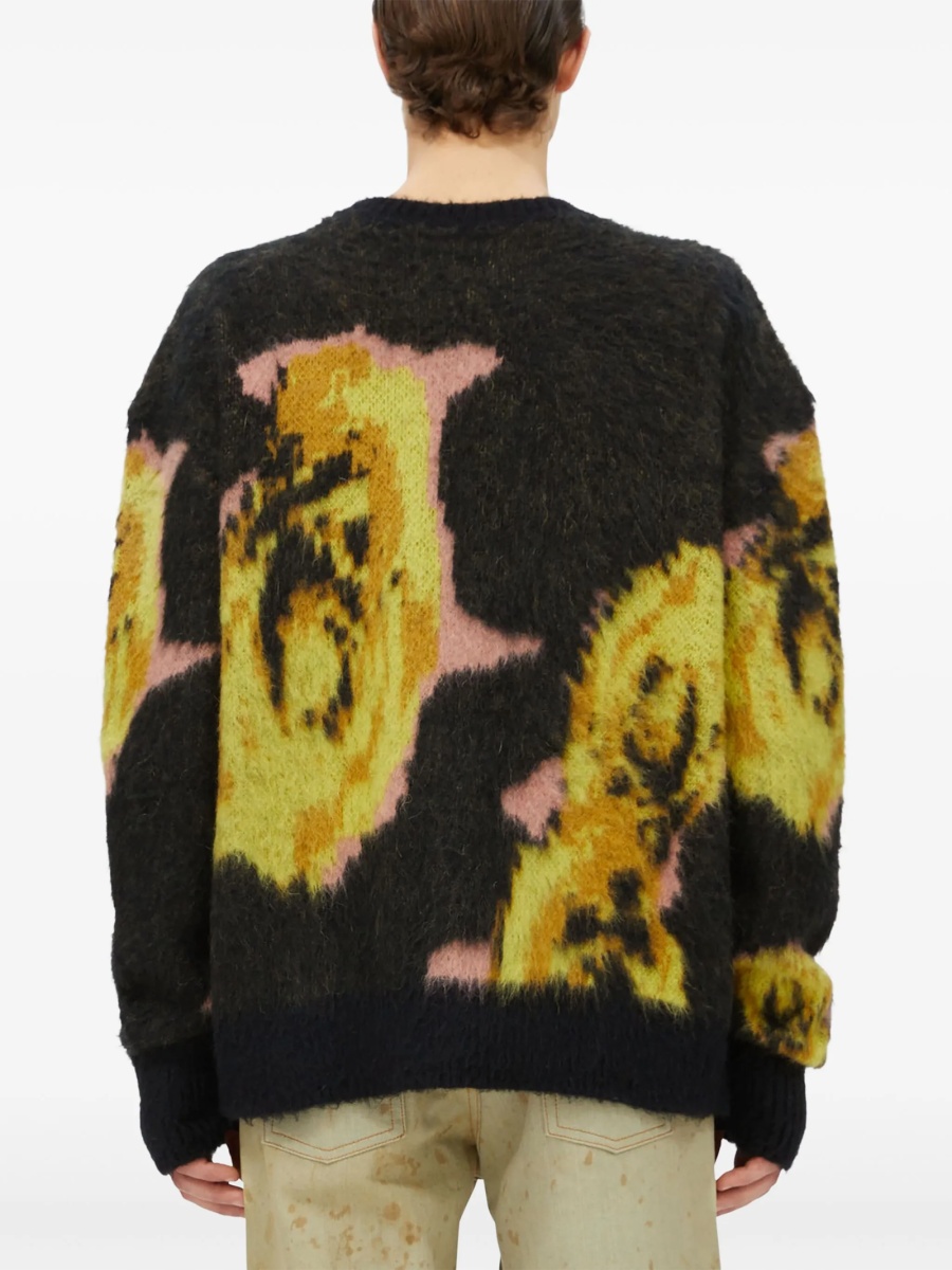 Pulover tricotat MSGM negru - Img 4