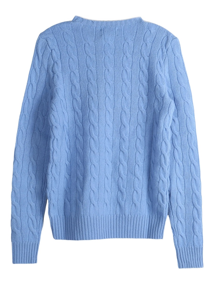 Pulover tricotat Ralph Lauren albastru - Img 2