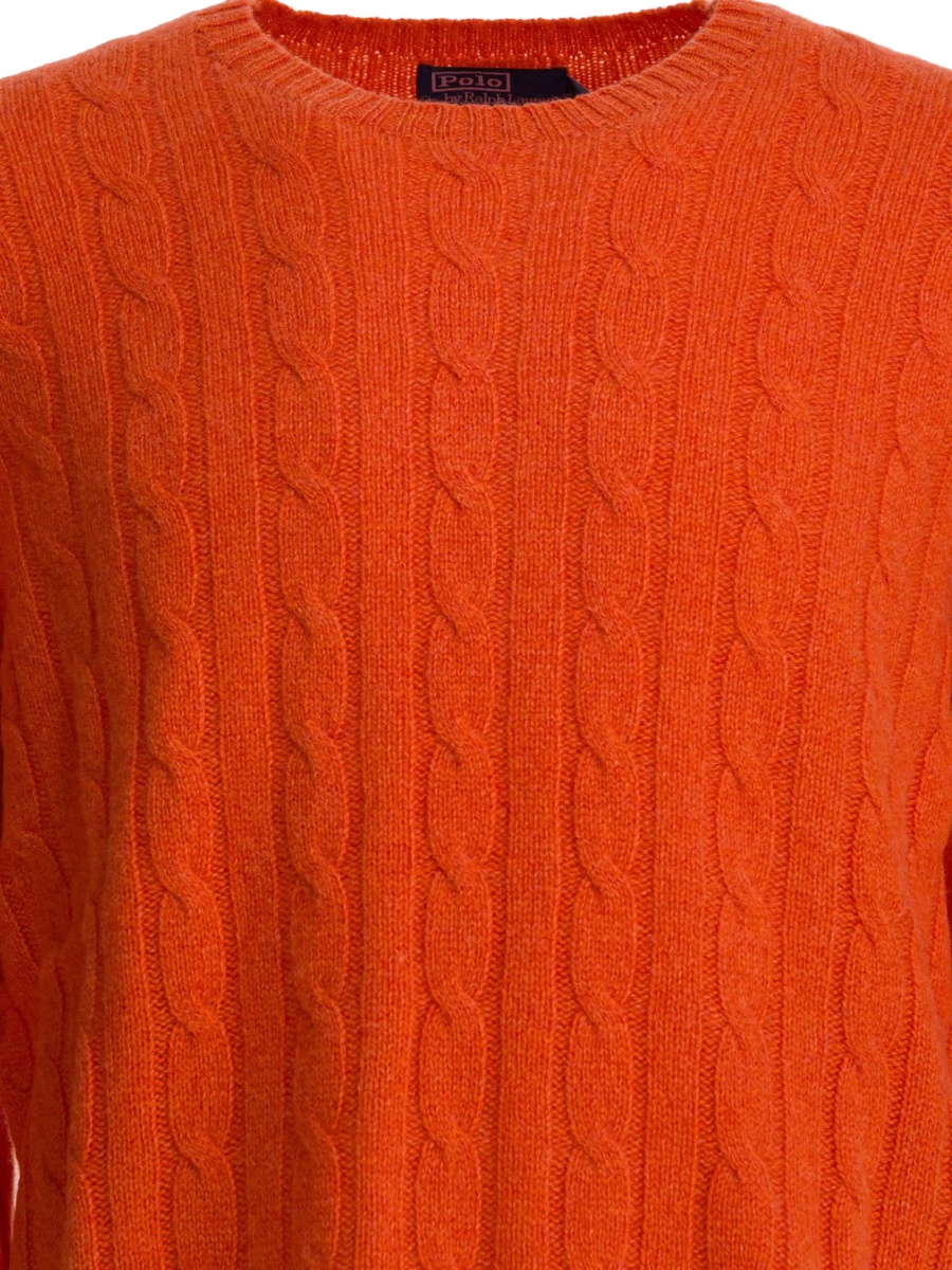 Pulover tricotat Ralph Lauren portocaliu - Img 3
