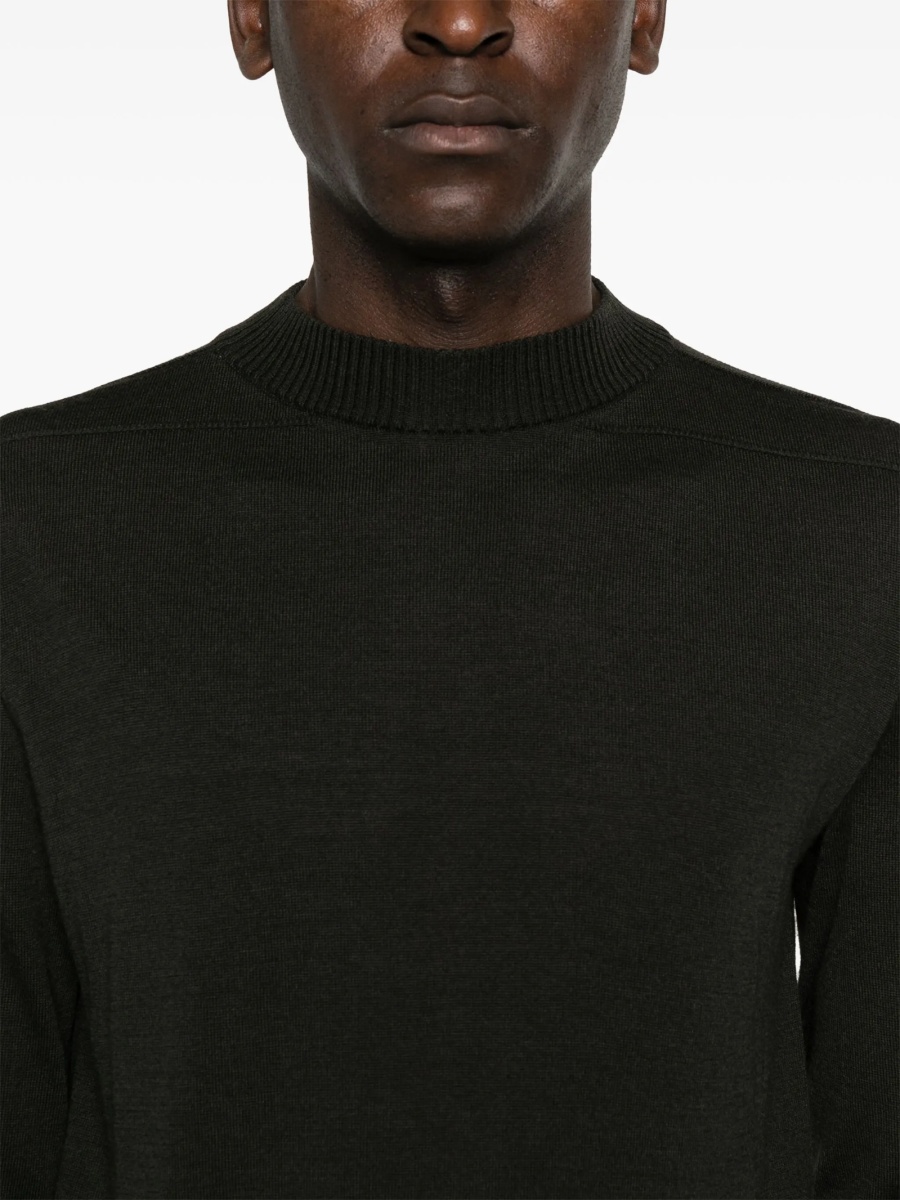 Pulover tricotat Rick Owens verde - Img 5