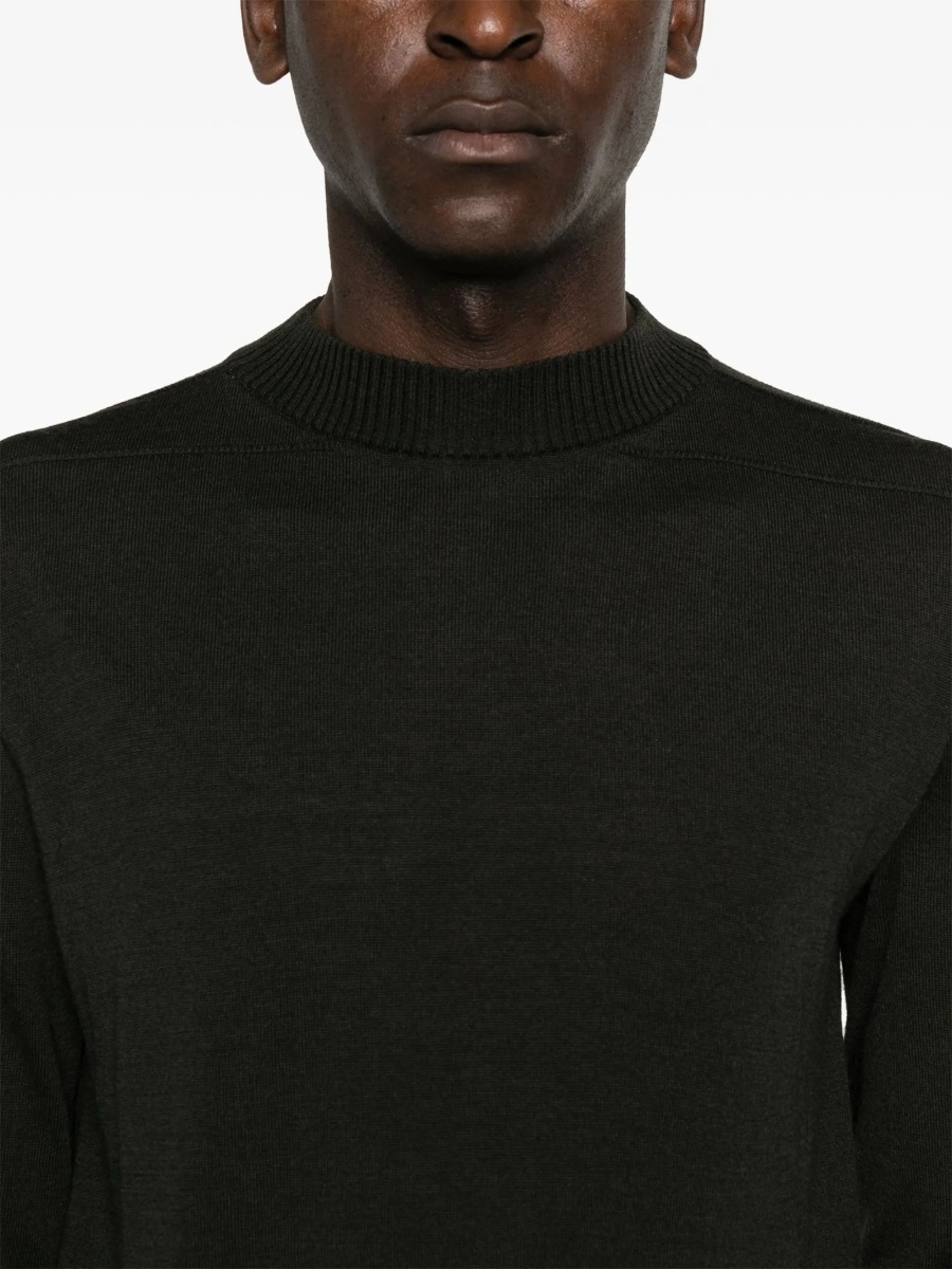 Pulover tricotat Rick Owens verde - Img 5