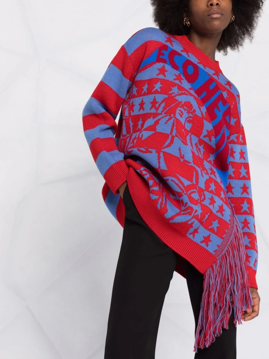Pulover tricotat Stella McCartney negru - Img 5