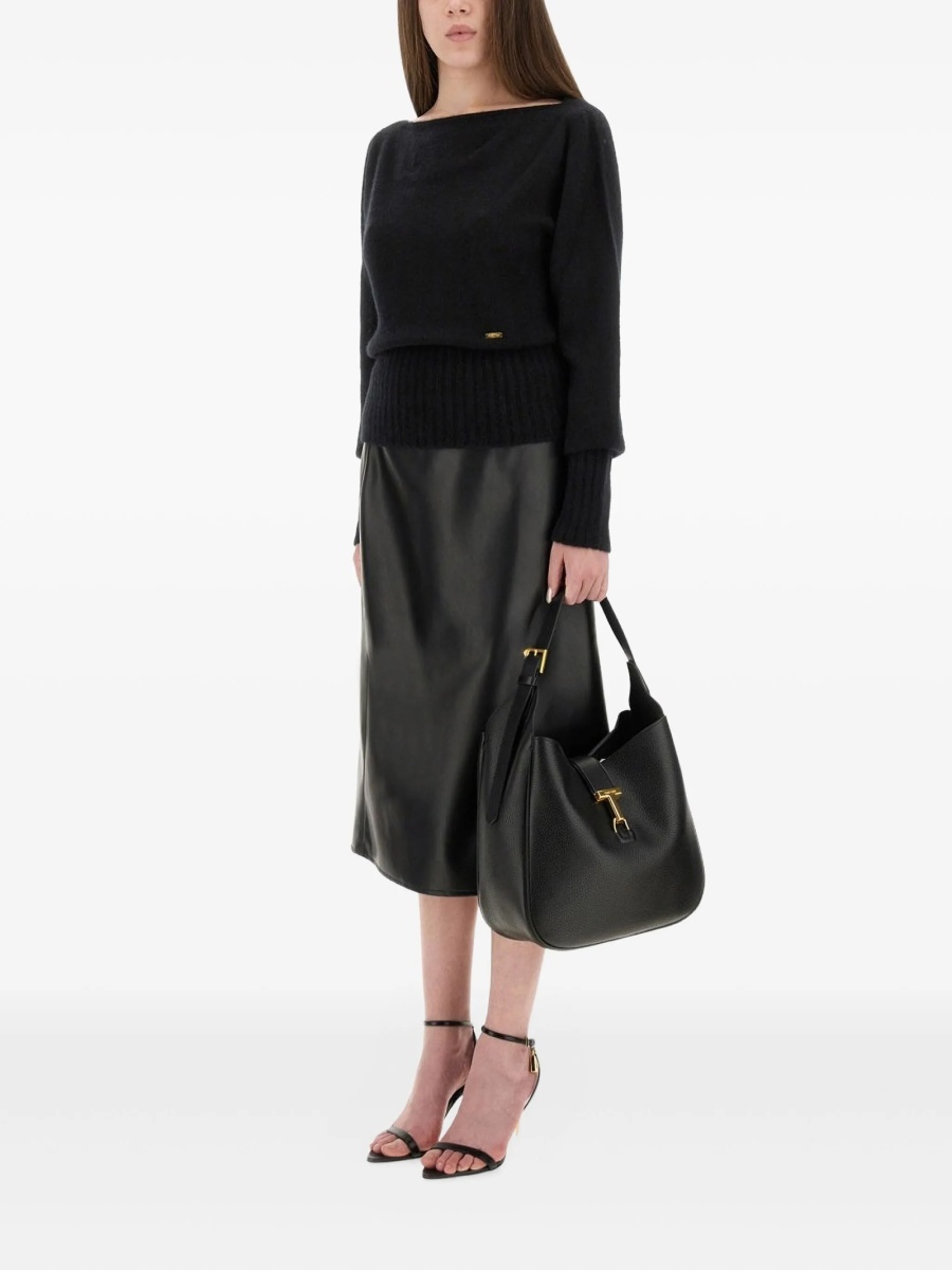 Pulover tricotat Tom Ford negru - Img 2