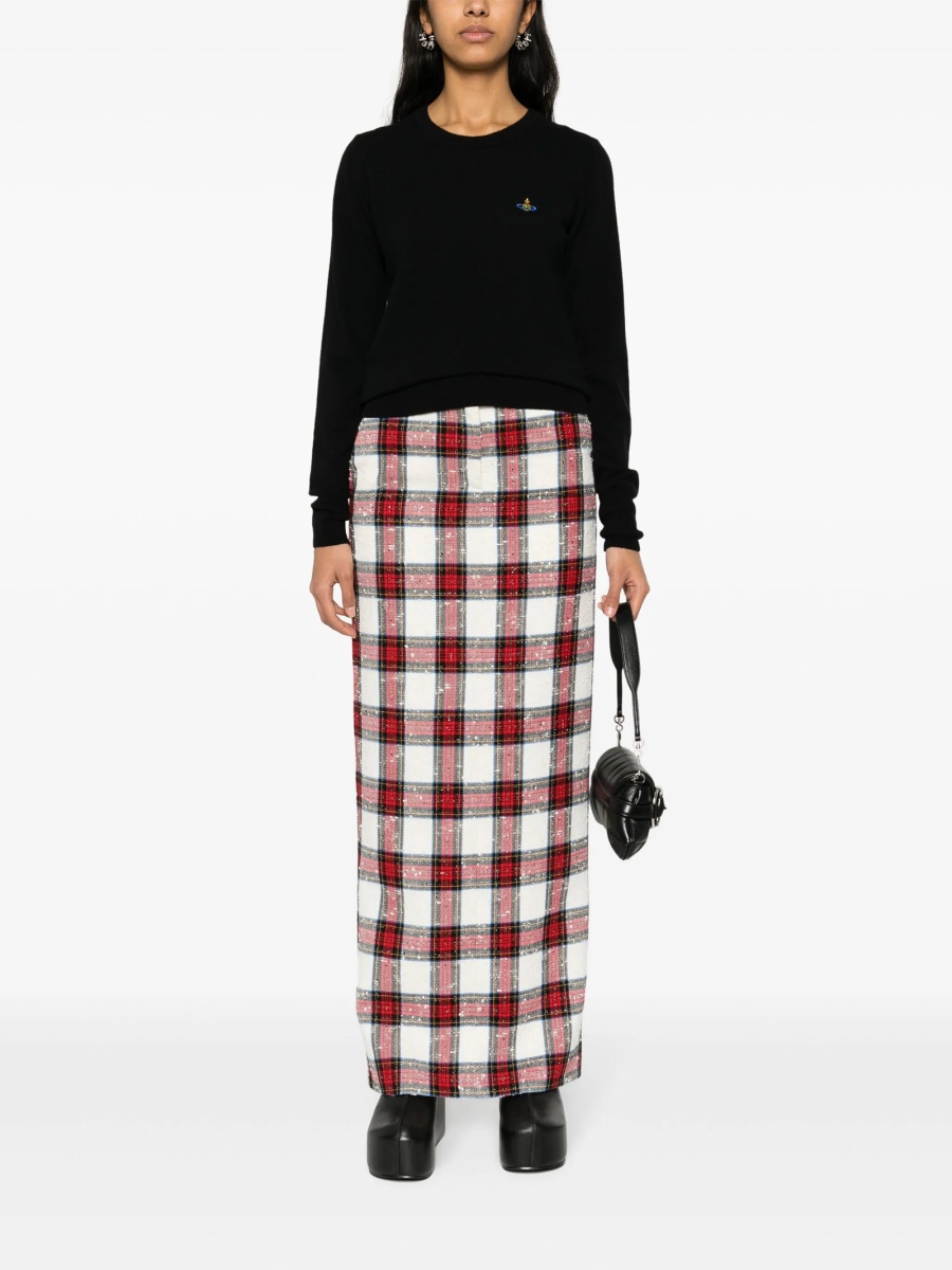 Pulover tricotat Vivienne Westwood negru - Img 2