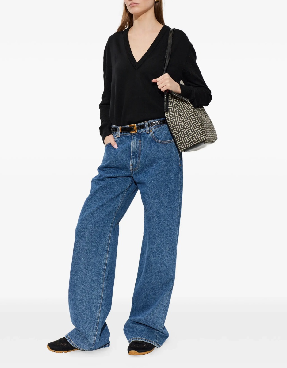 Pulover V-neck Sweater - Img 4