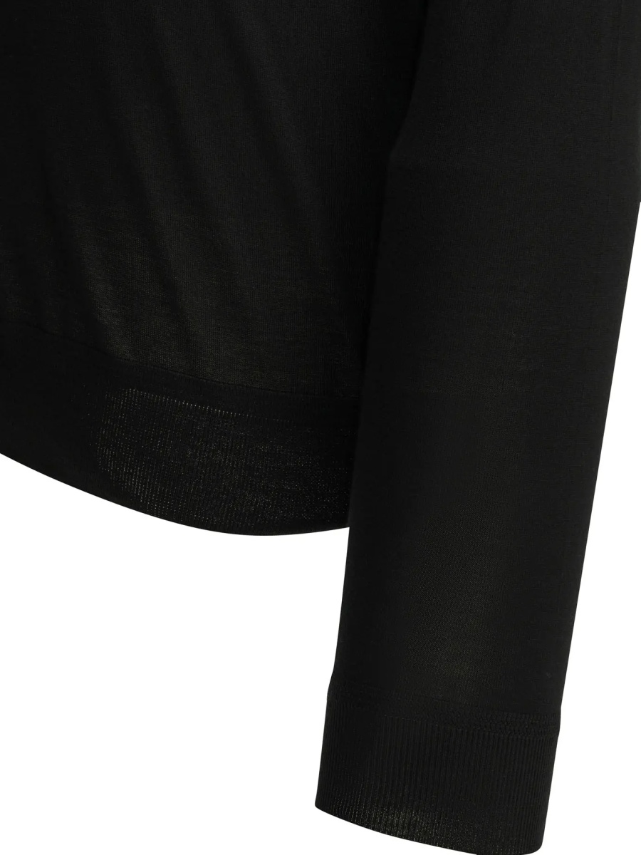 Pulover Wool crew neck sweater - Img 4