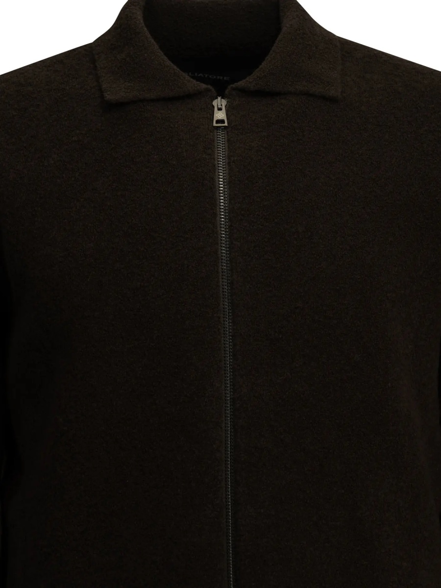 Pulover Wool Sweater with a Zipper - Img 3