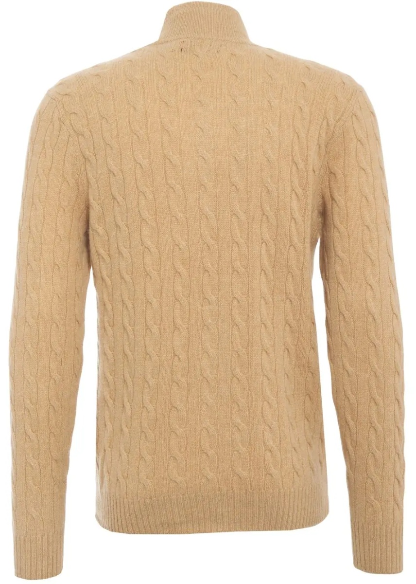 Pulovere Knit sweater with logo embroidery - Img 3