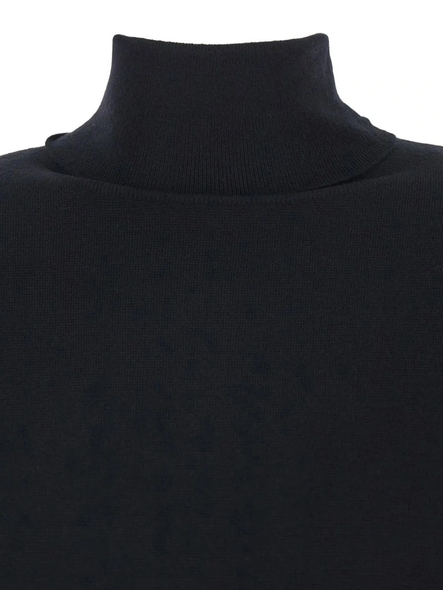 Rochie Allude neagra din lana - Img 5