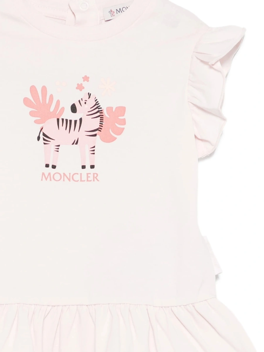 Rochie casual Moncler roz - Img 3