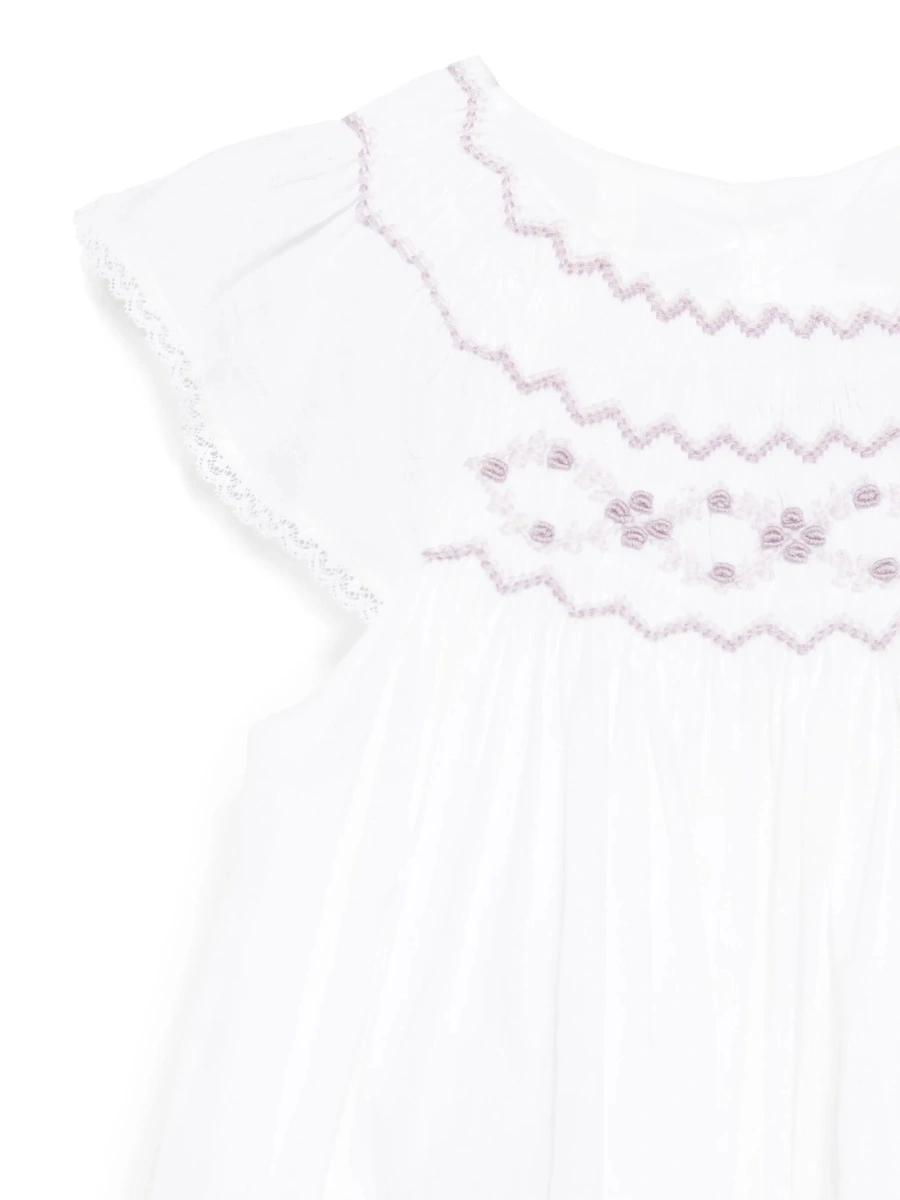 Rochie casual Tartine et Chocolat alba - Img 3