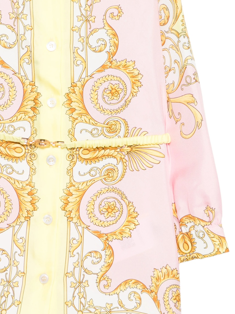 Rochie casual Versace roz - Img 3