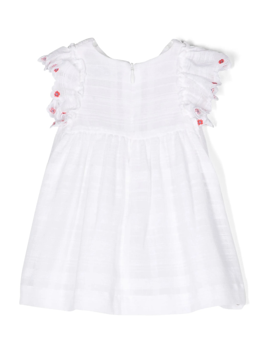 Rochie de eveniment Tartine et Chocolat alba din bumbac - Img 2