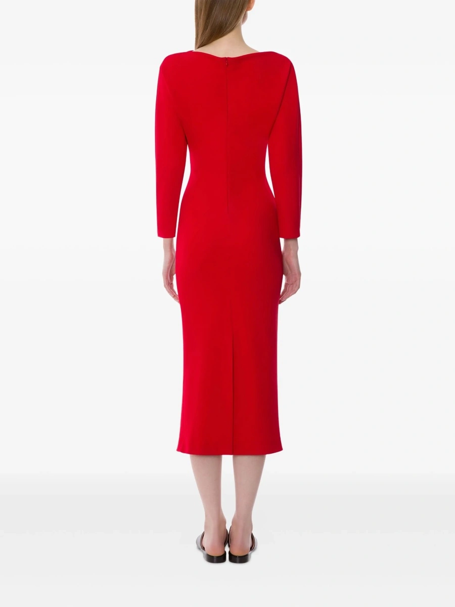 Rochie de ocazie Alberta Ferretti rosie - Img 3