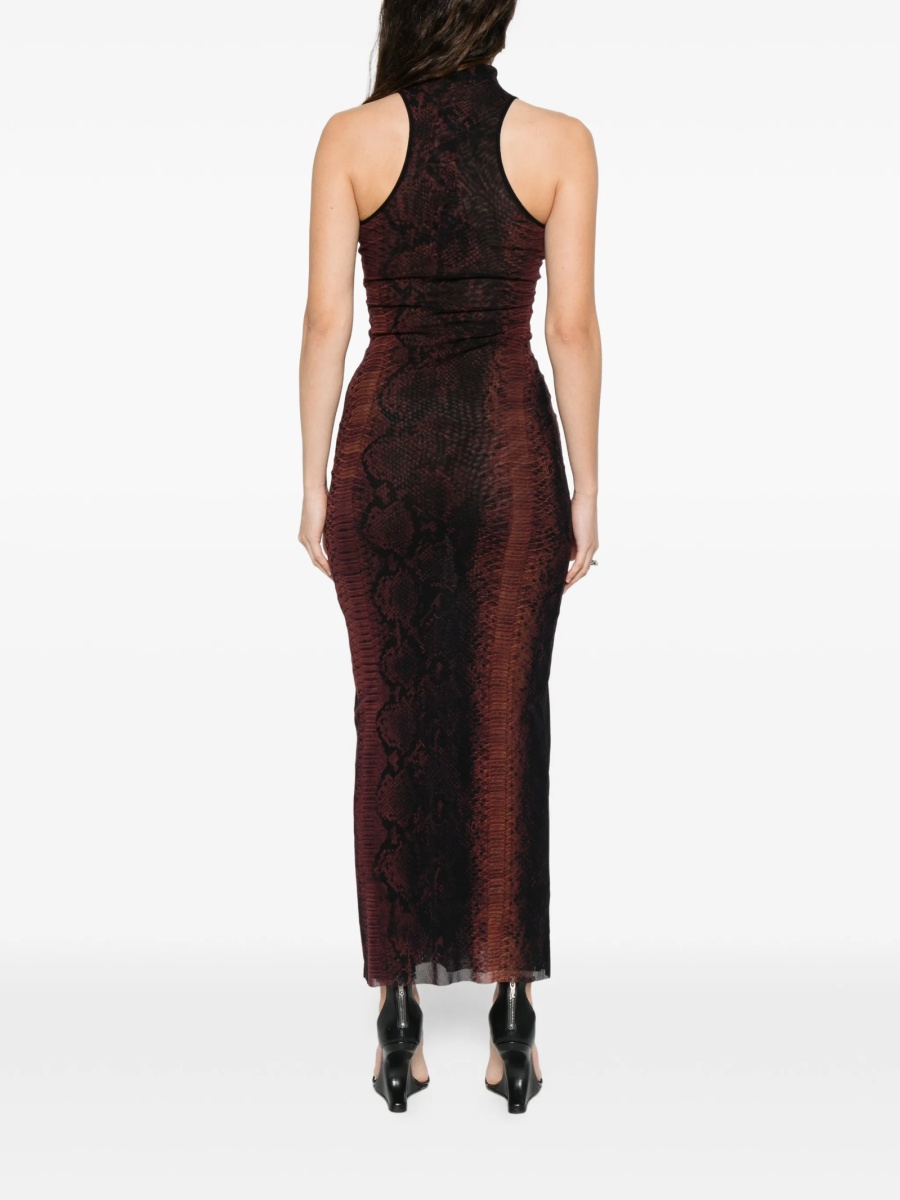 Rochie de ocazie Jean Paul Gaultier maro - Img 4