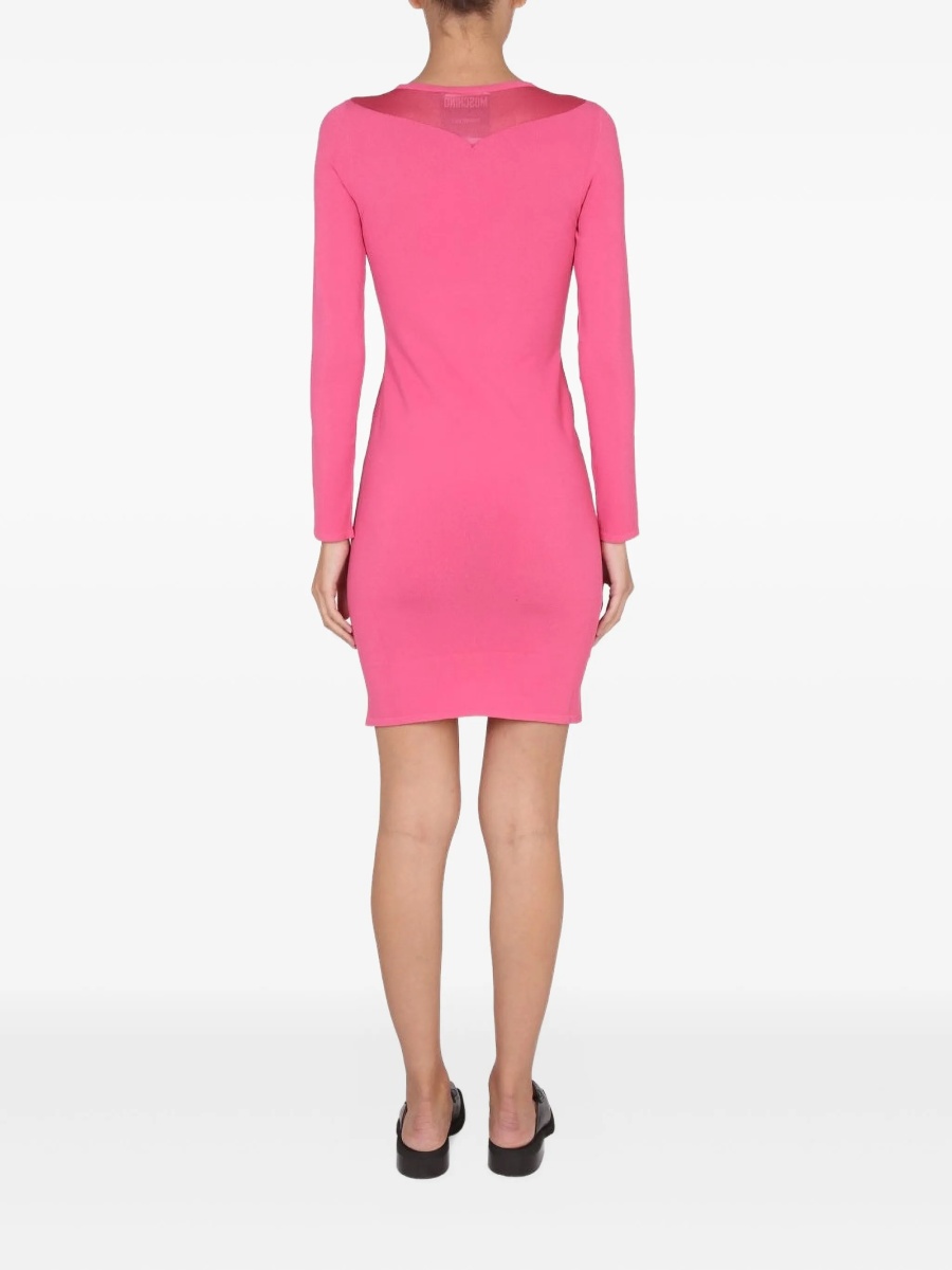 Rochie de ocazie Moschino roz - Img 3