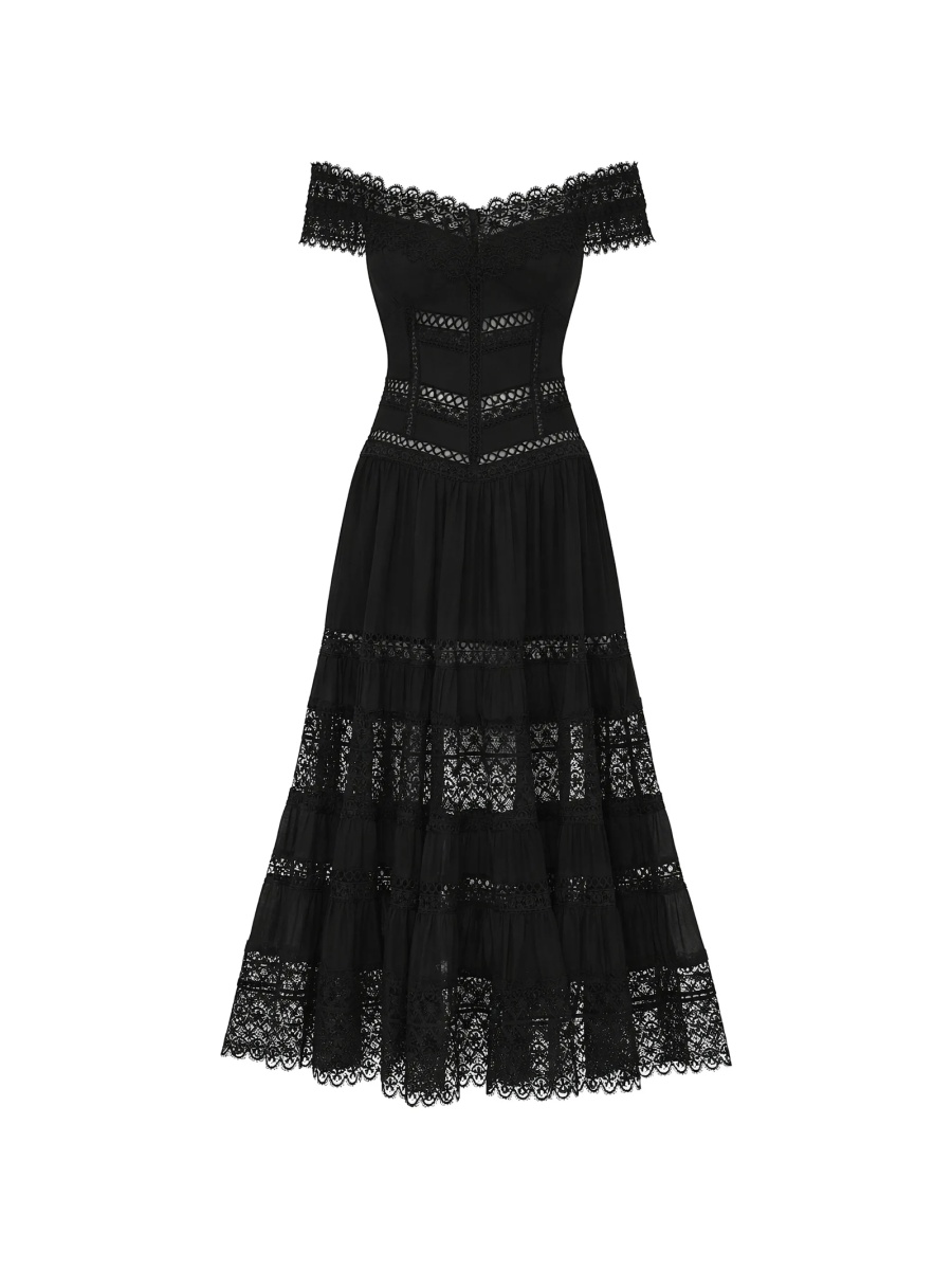 Rochie de seara CHARO RUIZ neagra - Img 2