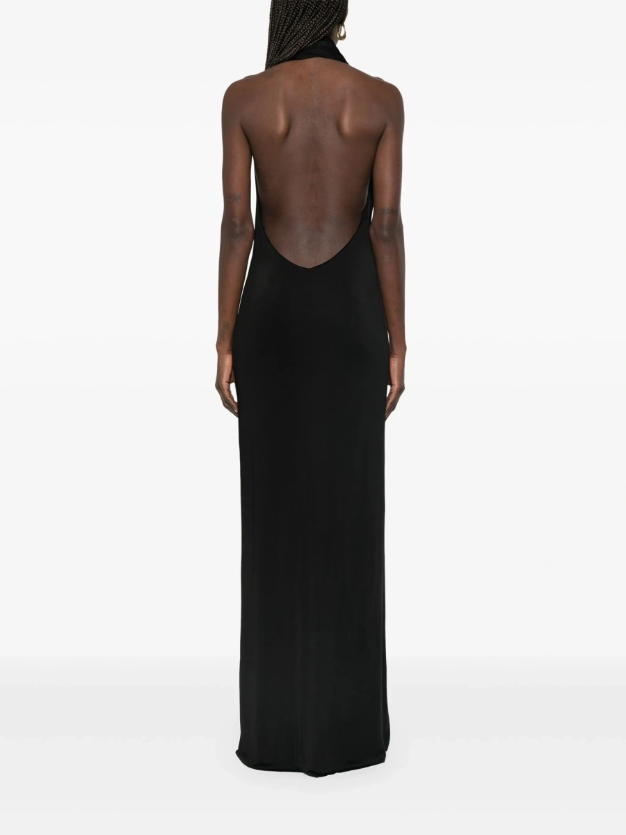 Rochie de seara Khaite neagra - Img 4