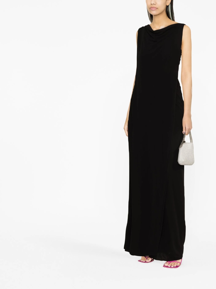 Rochie de zi Alberta Ferretti neagra - Img 2