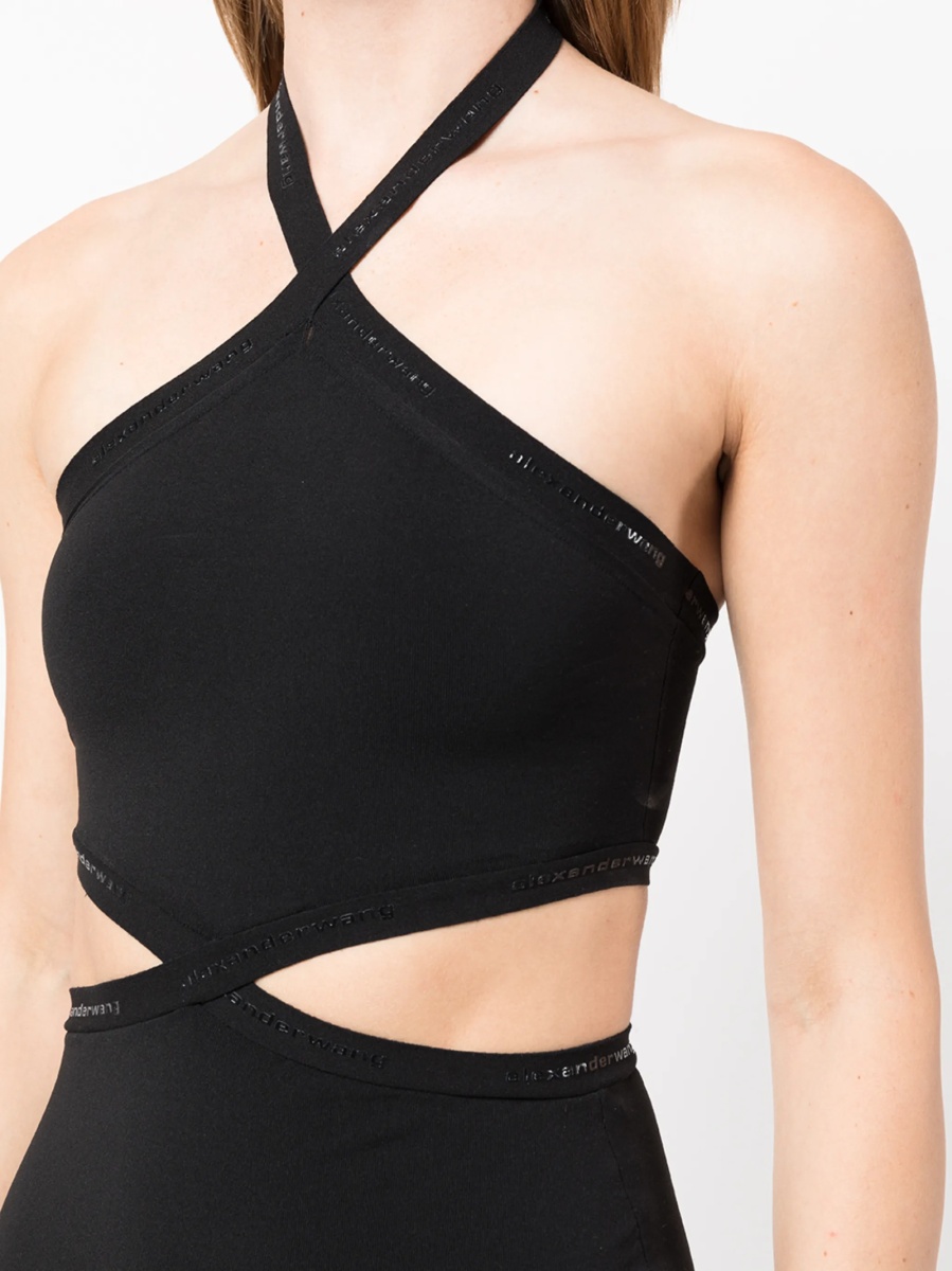 Rochie de zi Alexander Wang neagra - Img 5