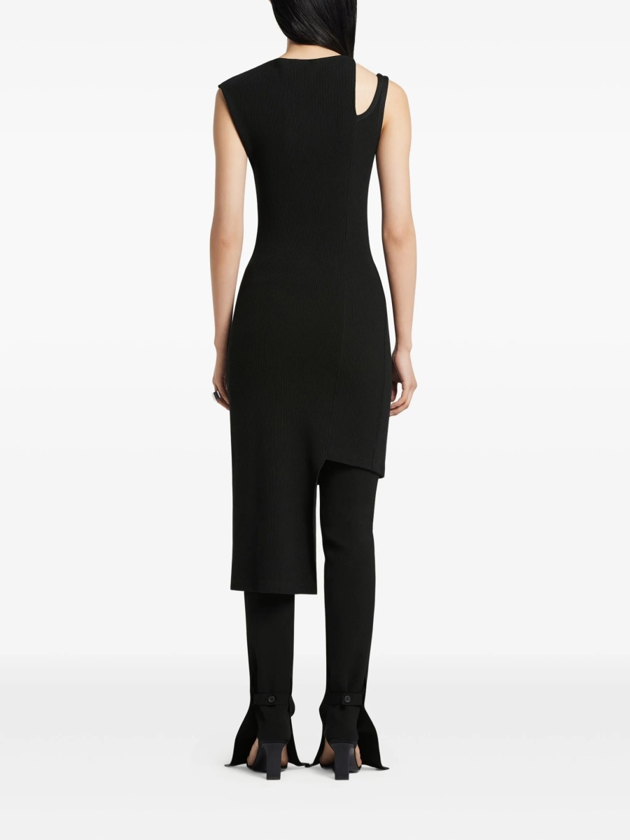 Rochie de zi COURRÈGES neagra - Img 3