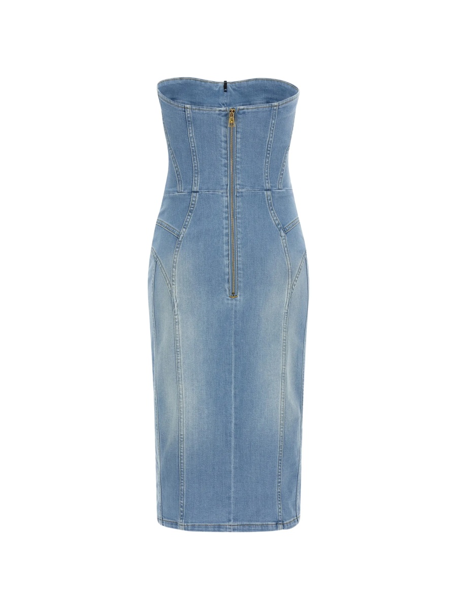 Rochie de zi Elisabetta Franchi albastra - Img 2