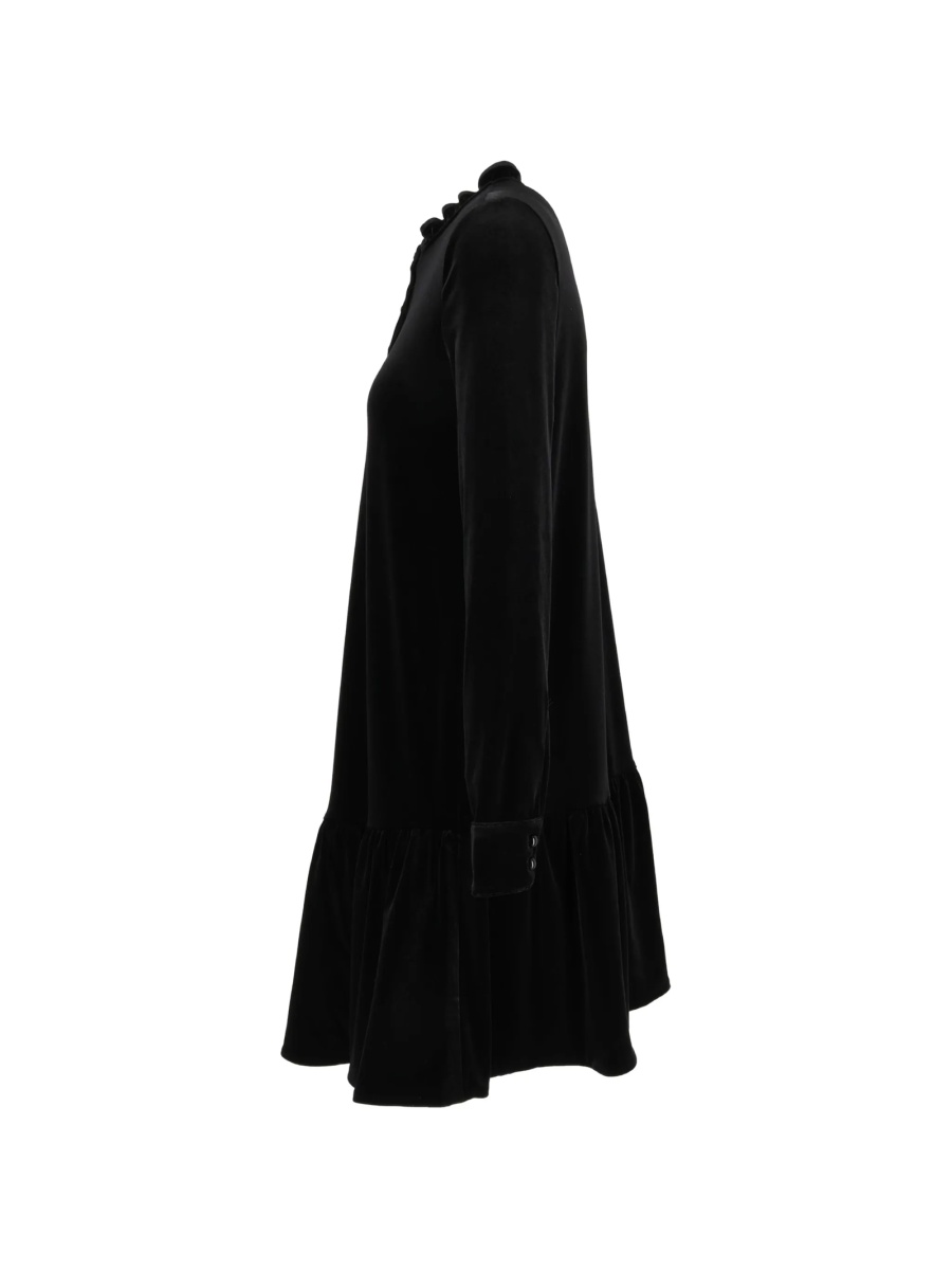 Rochie de zi Emporio Armani neagra din elastan si polyester - Img 3