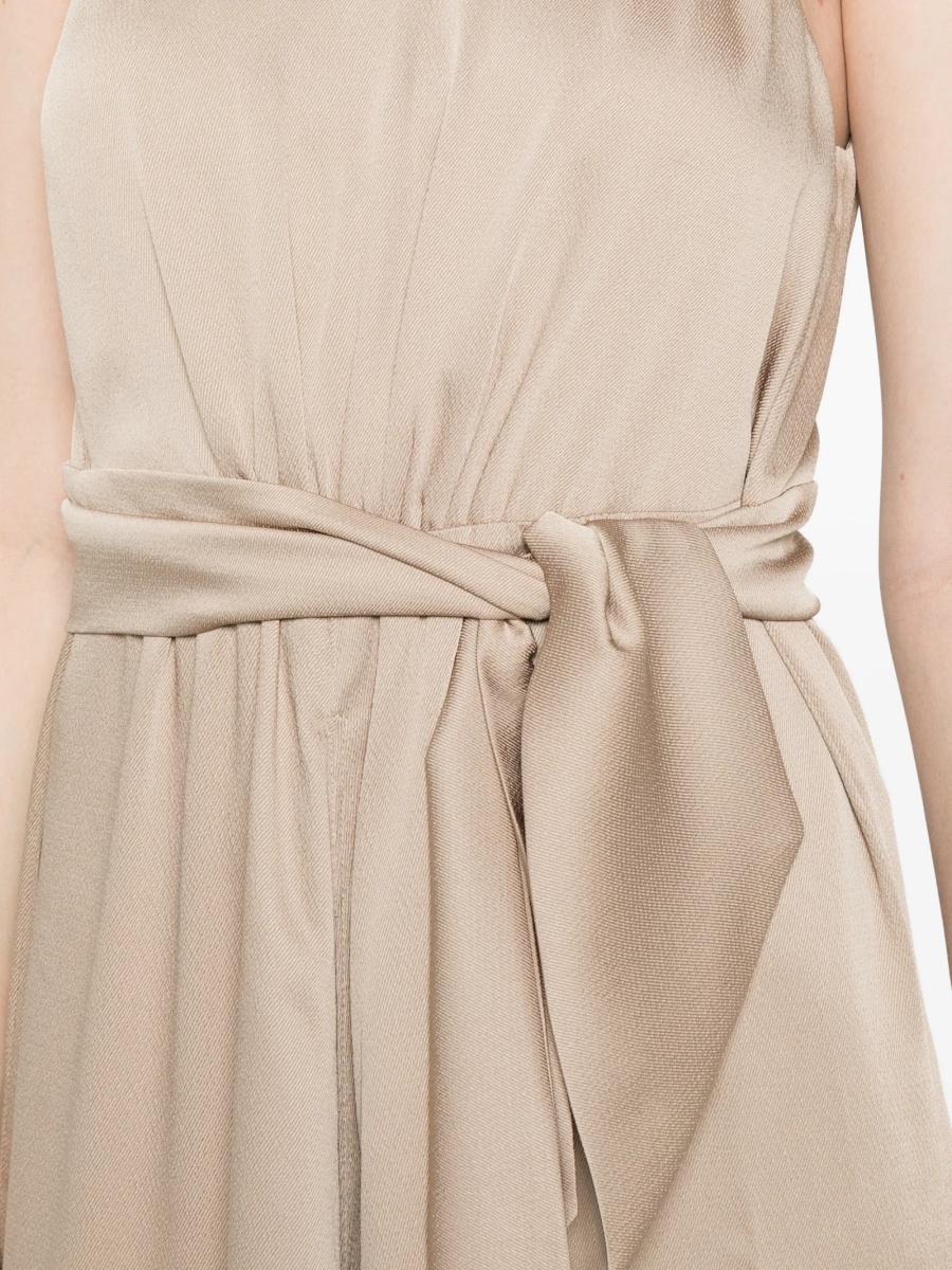 Rochie de zi Emporio Armani neutra din polyester - Img 5