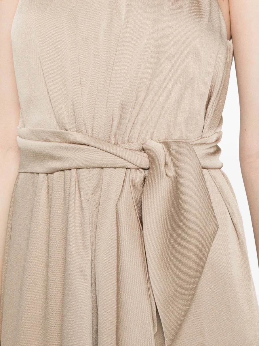 Rochie de zi Emporio Armani neutra din polyester - Img 5