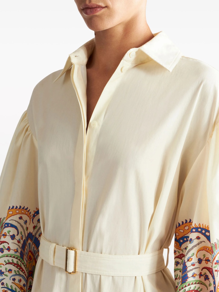 Rochie de zi ETRO alba - Img 4